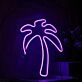 Palm Neon Tropical Escape in Radiant Light