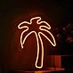 Palm Neon Tropical Escape in Radiant Light