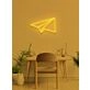 Paper plane Neon Dreams of Flight and Freedom