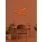 Paper plane Neon Dreams of Flight and Freedom