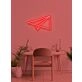 Paper plane Neon Dreams of Flight and Freedom