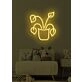 Plant Neon Green Growth in Luminous Life