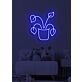 Plant Neon Green Growth in Luminous Life