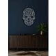Skull Neon Reminder of Life's Edge and Vibrancy