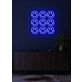 Smiley Wall Neon Joy and Positivity in Every Bulb