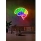 The brain Neon Enlightenment for Intellectual Pursuits