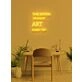 The earth without... Neon Reminder of Environmental Care