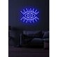 The eye All-Seeing Neon for Insightful Spaces