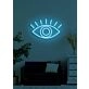 The eye Neon Window to the Soul in Light Form