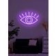 The eye Neon Window to the Soul in Light Form