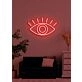 The eye Neon Window to the Soul in Light Form