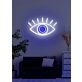 The eye Neon Window to the Soul in Light Form