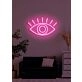 The eye Neon Window to the Soul in Light Form