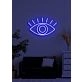 The eye Neon Window to the Soul in Light Form