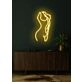 The lady Neon Grace and Beauty in Elegant Light