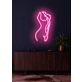 The lady Neon Grace and Beauty in Elegant Light