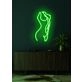 The lady Neon Grace and Beauty in Elegant Light