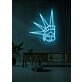 Crown Neon Regal Elegance in Luminous Form