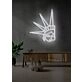 Crown Neon Regal Elegance in Luminous Form