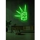Crown Neon Regal Elegance in Luminous Form