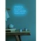 There is a light... Neon Beacon of Hope and Positivity