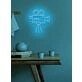 Video camera Neon Spotlight on Cinematic Passion