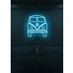 Bus Vintage Neon for Nostalgic Road Trips