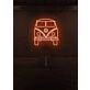 Bus Vintage Neon for Nostalgic Road Trips