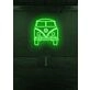 Bus Vintage Neon for Nostalgic Road Trips