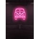 Bus Vintage Neon for Nostalgic Road Trips