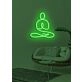 Yoga Calming Neon for Mindful and Spiritual Practice
