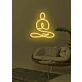 Yoga Calming Neon for Mindful and Spiritual Practice
