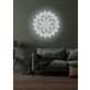 Yoga flower Serene Neon Bloom for Peaceful Spaces