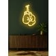 Boxing Gloves Neon Fighting Spirit Illuminated