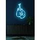 Boxing Gloves Neon Fighting Spirit Illuminated