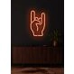 Rock n' roll Neon Tribute to the Spirit of Rock Music