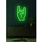 Rock n' roll Neon Tribute to the Spirit of Rock Music