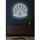 The Pearl Neon Skilt Elegant Glow Symbolizing Rarity and Beauty