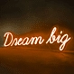 Dreams Big Neon with Aspirational Dreams