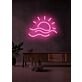 Sunset Neon Calm and Peaceful End to the Day, Perfect for Relaxing Environments