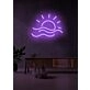 Sunset Neon Calm and Peaceful End to the Day, Perfect for Relaxing Environments