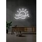 Sunset Neon Calm and Peaceful End to the Day, Perfect for Relaxing Environments