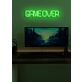 Game Over Neon The Classic End-Game Phrase in Bright Lights