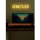 Game Over Neon The Classic End-Game Phrase in Bright Lights