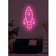 Rocket Neon Soaring High with Ambition and Dreams
