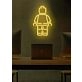 LEGO Man Neon Fun and Playful Light for Nostalgia and Creativity