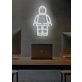 LEGO Man Neon Fun and Playful Light for Nostalgia and Creativity
