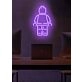 LEGO Man Neon Fun and Playful Light for Nostalgia and Creativity