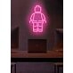 LEGO Man Neon Fun and Playful Light for Nostalgia and Creativity
