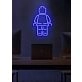 LEGO Man Neon Fun and Playful Light for Nostalgia and Creativity